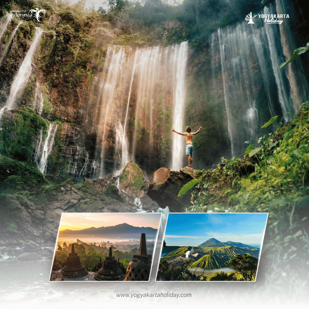 Borobudur – Prambanan – Tumpak Sewu Waterfall – Bromo (4D3N)
